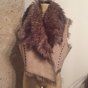 Soft Fur Vest - XL